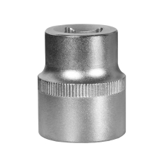 Головка торцевая КОБАЛЬТ 1/2", 24 мм, Cr-V (1 шт.) подвес (643-156)(1 шт.) подвес