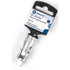 Шарнир карданный КОБАЛЬТ 3/8", Cr-V (1 шт.) подвес (642-692)(1 шт.) подвес