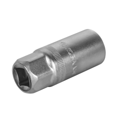 Головка торцевая свечная КОБАЛЬТ 1/2", 21 мм, Cr-V (1 шт.) подвес (643-484)(1 шт.) подвес