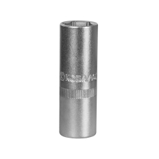 Головка торцевая свечная КОБАЛЬТ 1/2", 16 мм, Cr-V (1 шт.) подвес (643-477)(1 шт.) подвес