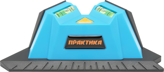Уровень лазерный ПРАКТИКА для укладки плитки, 2 луча под углом 90 град, видимость до 7 м (649-448)для укладки плитки, 2 луча под углом 90 град, видимость до 7 м