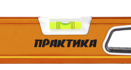 Уровень строительный ПРАКТИКА серия Эксперт, 1200 мм, профиль 28 x 66 мм, 3 глаз, 2 ручки, (242-731)профиль 28 x 66 мм, 3 глаз, 2 ручки, V- паз, точность 0,5 мм/м