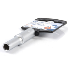 Головка торцевая глубокая КОБАЛЬТ 1/4", 6 мм, Cr-V (1 шт.) подвес (643-903)(1 шт.) подвес