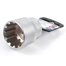 Головка торцевая универсальная КОБАЛЬТ 1/2", 30 мм, SPLINE Cr-V (1 шт.) подвес (643-682)(1 шт.) подвес