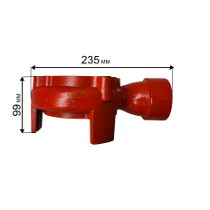 Корпус насоса водяного QUATTRO ELEMENTI Sewage 1100F Ci-Cut (с 2020г.)