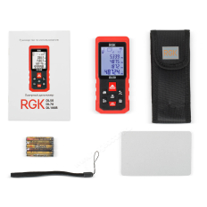 Комплект  дальномера RGK DL50 и термометра AMO T105