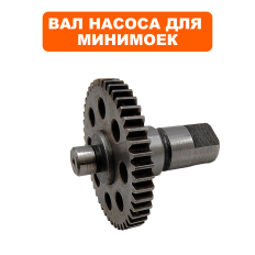 Вал с шестерней QUATTRO ELEMENTI для мойки Palermo 110 Turbo, Palermo 125 Turbo (помпы)Palermo 125 Turbo (помпы)