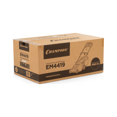 Газонокосилка эл. CHAMPION EM4419 (1,9 кВт травосб. 40л ширина 440мм 25-75мм, 17кг)