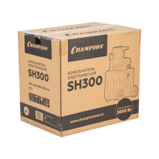 Измельчитель электрический CHAMPION SH300 (3 кВт 45мм 26,6кг 60л)