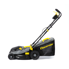 Газонокосилка эл. CHAMPION EM3816 (1,6 кВт пласт.+ткань травосб. 42л ширина 380мм 30-75мм, 11,3кг)