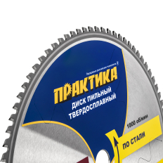 Диск пильный твердосплавный по стали ПРАКТИКА 305 х 25,4 мм, 80 зубьев (921-855)(921-855)