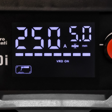 Аппарат электродной сварки QUATTRO ELEMENTI B 250i (250 А, электроды до 5.0 мм, LED дисплей, TIG-Lift) (922-654)(250 А, электроды до 5.0 мм, LED дисплей, TIG-Lift) (922-654)