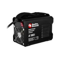 Аппарат электродной сварки QUATTRO ELEMENTI A 180i (180 А, электроды до 4.0 мм, дисплей) (922-586)(180 А, электроды до 4.0 мм, дисплей) (922-586)