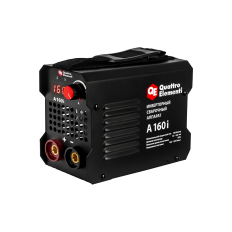 Аппарат электродной сварки QUATTRO ELEMENTI A 160i (160 А, электроды до 4.0 мм, дисплей) (922-579)(160 А, электроды до 4.0 мм, дисплей) (922-579)