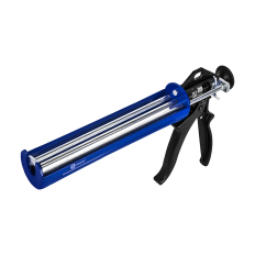 Пистолет для химических анкеров КОБАЛЬТ 300 мл., скелетный стальной корпус, 3-х штоковый поршень, усилие 16:1 (924-115)3-х штоковый поршень, усилие 16:1 (924-115)