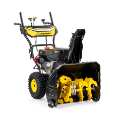 Снегоотбрасыватель CHAMPION ST763E (7лс,62см,6F/2R,колеса,3л,81кг,эл.стартер,фары,обогрев рук, зимн.