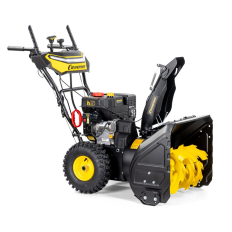 Снегоотбрасыватель CHAMPION ST763E (7лс,62см,6F/2R,колеса,3л,81кг,эл.стартер,фары,обогрев рук, зимн.