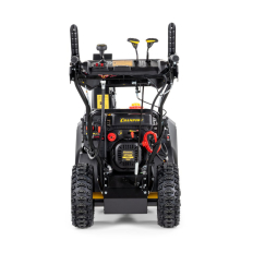 Снегоотбрасыватель CHAMPION ST763E (7лс,62см,6F/2R,колеса,3л,81кг,эл.стартер,фары,обогрев рук, зимн.