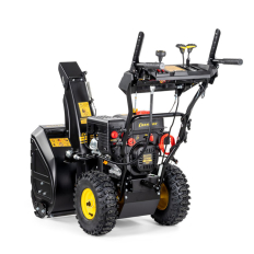 Снегоотбрасыватель CHAMPION ST763E (7лс,62см,6F/2R,колеса,3л,81кг,эл.стартер,фары,обогрев рук, зимн.