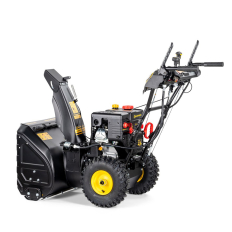 Снегоотбрасыватель CHAMPION ST763E (7лс,62см,6F/2R,колеса,3л,81кг,эл.стартер,фары,обогрев рук, зимн.