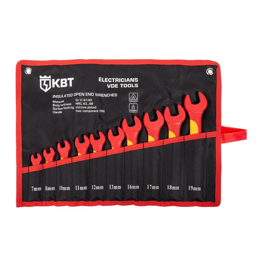 НИК-Р-10 серия ПРОФИ Набор диэлектрических однорожковых ключей