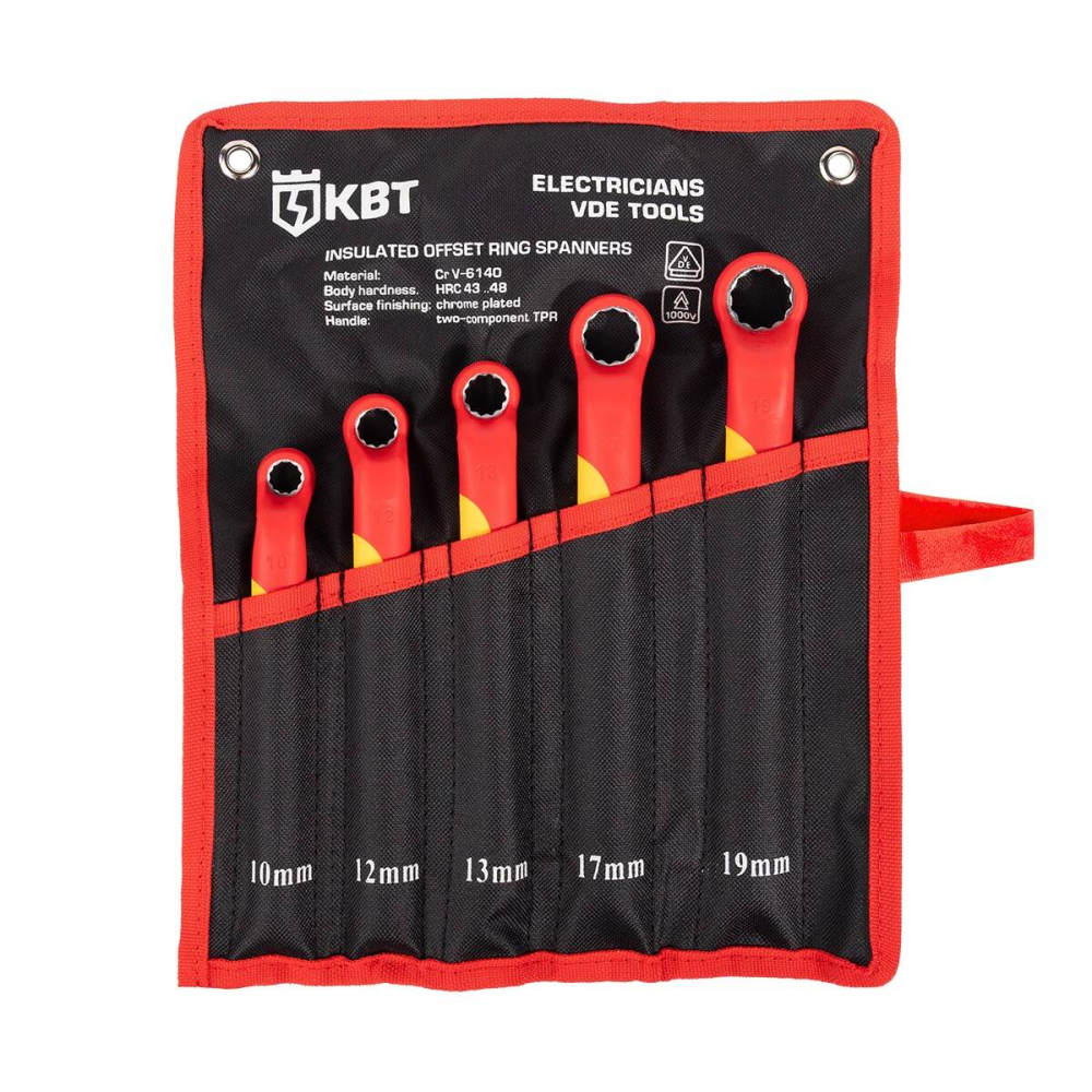 НИК-Н-05 серия ПРОФИ Набор диэлектрических накидных ключей