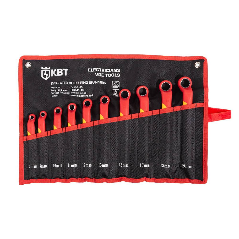 НИК-Н-10 серия ПРОФИ Набор диэлектрических накидных ключей