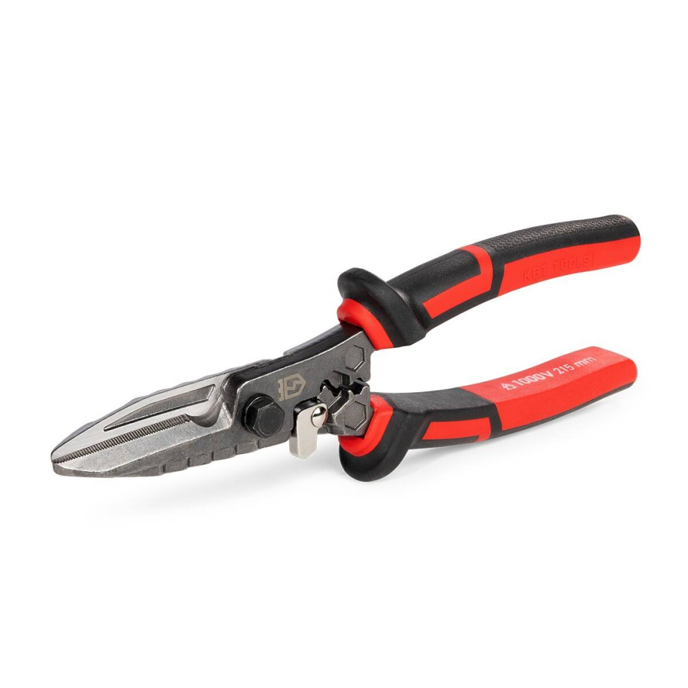 Ножницы универсальные диэлектрические 215 мм серия ERGOLINE 