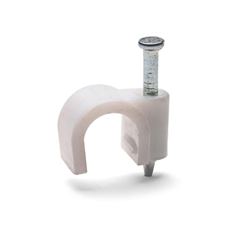 СПК 9 (50шт) Скоба пластиковая