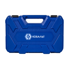 Набор головок торцевых ударных КОБАЛЬТ 1/2", 21 ПРЕДМЕТ: головки 16 шт. (10-32 мм), удл-ль, 2 кольца, 2 штифта, CR-MO, кейс (917-131)(10-32 мм), удл-ль, 2 кольца, 2 штифта, CR-MO, кейс (917-131)
