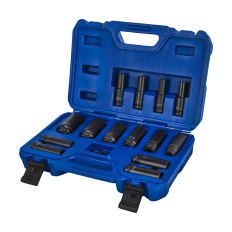 Набор головок торцевых ударных глубоких КОБАЛЬТ 1/2", 18 ПРЕДМЕТОВ: головки 14 шт. (10-32 мм), 2 кольца, 2 штифта, CR-MO, кейс (917-124)(10-32 мм), 2 кольца, 2 штифта, CR-MO, кейс (917-124)
