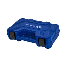 Набор головок торцевых ударных глубоких КОБАЛЬТ 1/2", 18 ПРЕДМЕТОВ: головки 14 шт. (10-32 мм), 2 кольца, 2 штифта, CR-MO, кейс (917-124)(10-32 мм), 2 кольца, 2 штифта, CR-MO, кейс (917-124)
