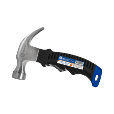 Молоток -гвоздодер КОБАЛЬТ 225 гр., фибергласовая рукоятка 170 мм (924-924)