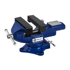Тиски слесарные КОБАЛЬТ чугунные, 2 В 1, шир. губок 80 мм, захват 75 мм, 2.2 кг, быстрораздвиж., повор-е, доп. губки, спец. штифты (924-672)захват 75 мм, 2.2 кг, быстрораздвиж., повор-е, доп. губки, спец. штифты (924-672)