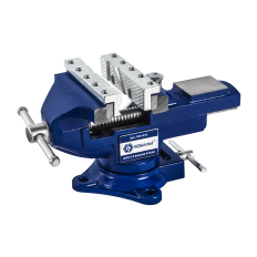 Тиски слесарные КОБАЛЬТ чугунные, 2 В 1, шир. губок 80 мм, захват 75 мм, 2.2 кг, быстрораздвиж., повор-е, доп. губки, спец. штифты (924-672)захват 75 мм, 2.2 кг, быстрораздвиж., повор-е, доп. губки, спец. штифты (924-672)