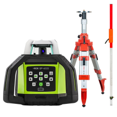 Комплект: ротационный нивелир RGK SP-612G с калибровкой + штатив RGK SH-170 рейка RGK LR-2