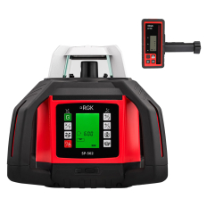 Комплект: ротационный нивелир RGK SP-502 с калибровкой + миллиметровый приёмник излучения RGK LD-88