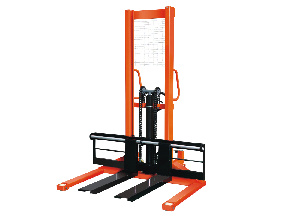 Штабелер гидравлический 1,0 т 3,0 м TOR CTY-EW1030 с раздвижными вилами и расширенными опорами